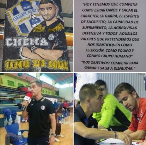 Chema a un paso de ascender con el Atltico Benavente de Ftbol Sala